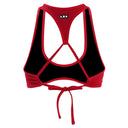 Monaco Top Chili -Sporty Bold Bikini Top by LEO SWIM