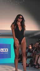 Jetta One-Piece Obsidian - Sporty Black Swimsuit video